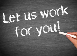 Let us work fro you